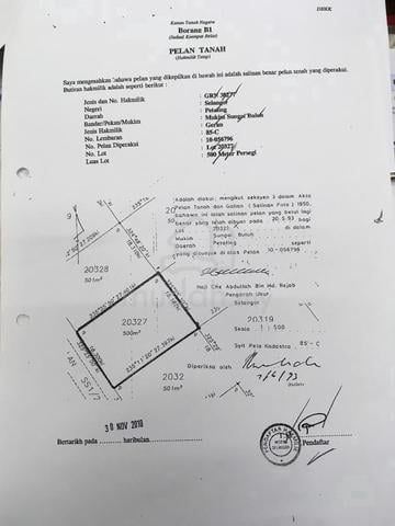 Petaling Jaya SS1, Freehold Bungalow Land, 5400sf. (Owner) 1