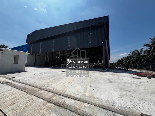Below Market Rate To Let !! 2. 5acre Telok Panglima Garang Factory For 1