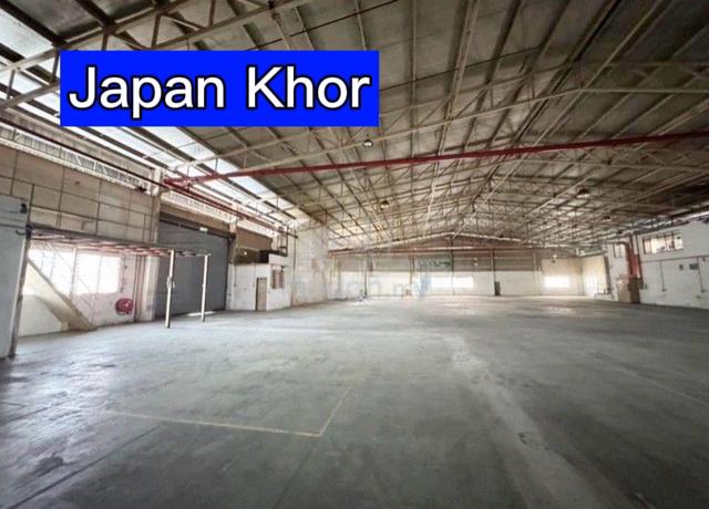 Detached Warehouse / Factory for Rent β Perai Area. build up 35164sqft 1