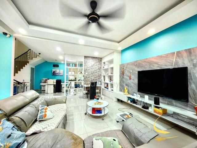 Facing Open Paloma Bukit Raja Klang Double Storey Superlink 1