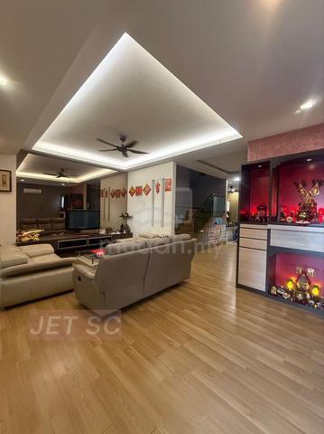 FACING PARKING !! 22x75 3+1R4B Setia Indah 9 Double Storey Setia Alam 1