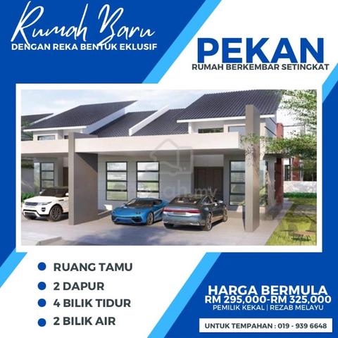 Semi-Detached House for Sale, 4 Bedroom, 1600 sq.ft, Kuantan, Pahang ...