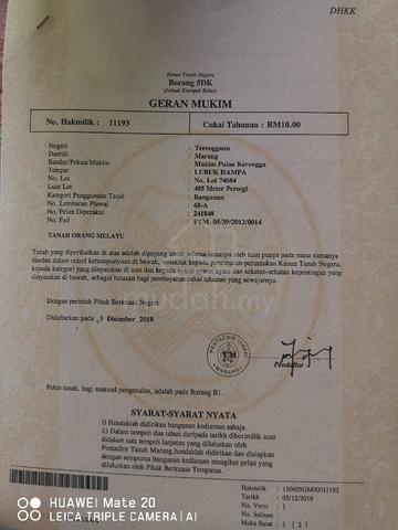 Lot kediaman lubuk hampa untuk dilepaskan 1