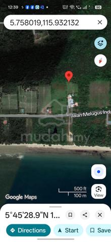 Near Beach Land! Papar 1