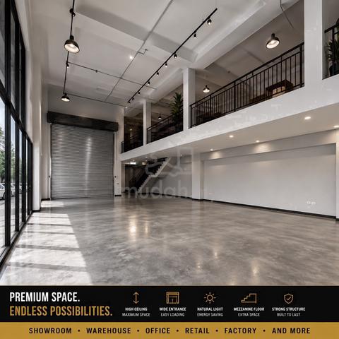 FREEHOLD Bandar Bukit Raja Klang 1.5sty Shop Warehouse Office Factory 1