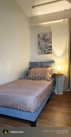 Bilik Single Ala Hotel | Sri Penara | Kemasukan Segera/JUNE 1
