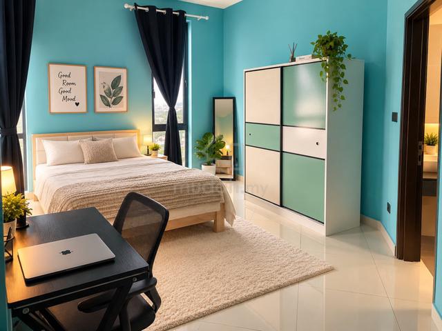 J Dupion Cheras Master Room | Private Toilet | LRT | Female | All Incl 1