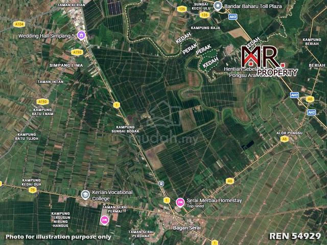 STRATEGIC LOCATION Vacant Land Bagan Serai Perak FOR SALE 1