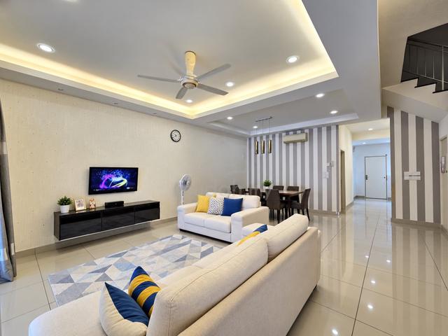 Renovated 22x78 Double Storey, Indah Residences, Kemuning Utama 1