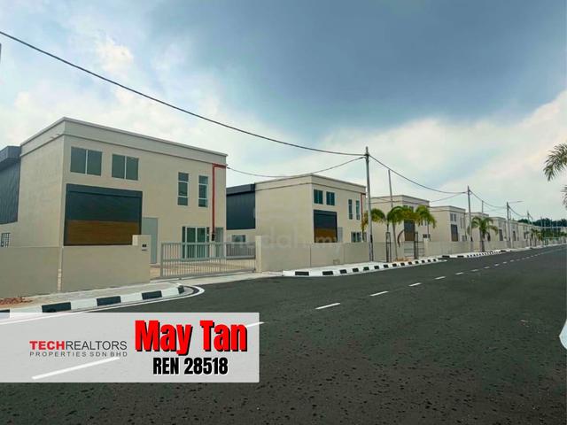 SUNGAI BAKAP New Detached Factory Taman IKS Nafiri Valdor Near Highway 1