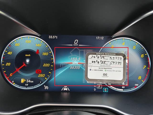 Mercedes Benz GLC300 2.0 AMG (A) F.S.R / 4 MATIC - 4