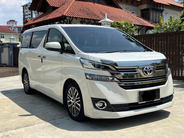 2017 Toyota VELLFIRE 2.5 ZG DBA-AGH30W (A) CBU - 2