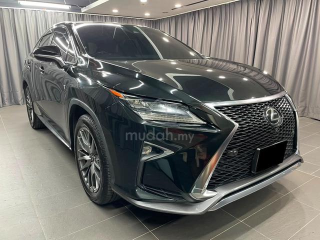 2017 Lexus RX200t 2.0 F Sport (A) SUV - 1