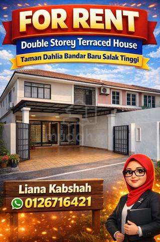 Double Storey Terrace Taman Dahlia Bandar Baru Salak Tinggi Sepang 1