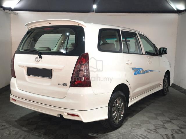 2012 Toyota Innova 2.0 (A) 2-Years Warranty - 2