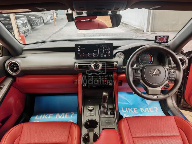 2022 Lexus IS300 2.0 F-SPORT RED LEATHER 360 CAM - 5