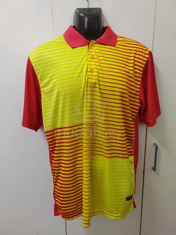 ITEM BARU_T-Shirt ARORA Red_Yellow size L - photo 2 of 5