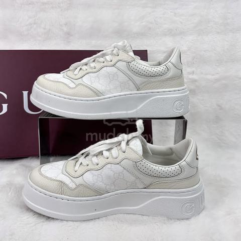 Gucci White Cream Chunky Platform Sneakers - photo 3 of 6