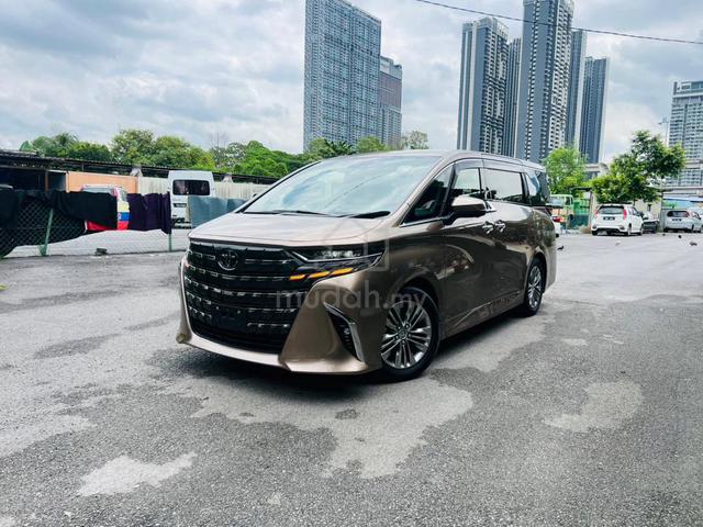 2024 Toyota ALPHARD 2.5 Z Side Steps BSM DIM 5AA - 1