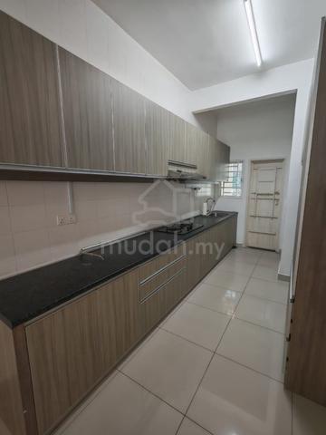 2 storey terrace, sathu terrace, sungai ara, guarded 1