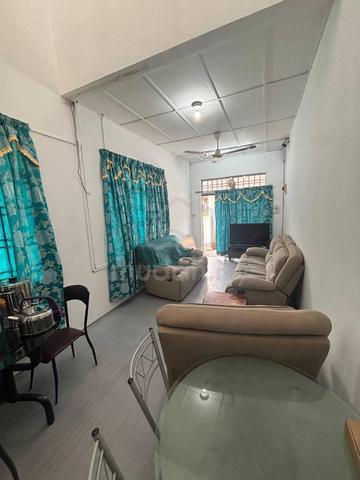full loan setia indah end lot single storey terrace gated guarded 1