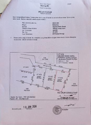 Residential Land for Sale, 0.15 Acre(s), Pasir Puteh, Kelantan | Mudah.my