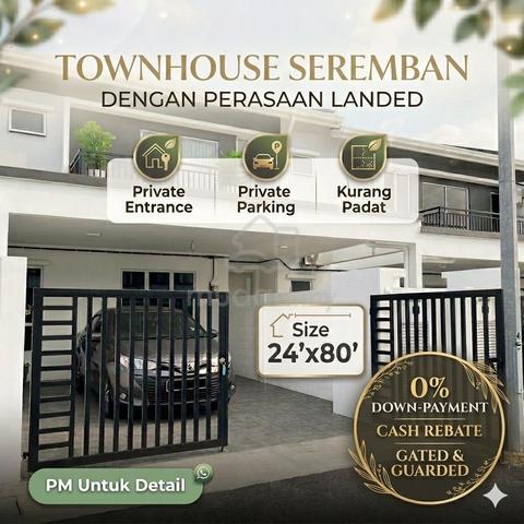 Seremban Freehold Townhouse | 3+1 | 1183sqf 1