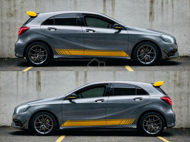 FUL EXHAUST A45 B/KIT F/LIFT MERCEDES a180 AMG 1.6 - 3