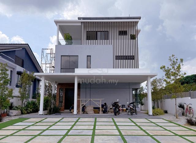 Full Loan Indoor Courtyard Security 3 Storey Bungalow Ayer Keroh Mitc 1