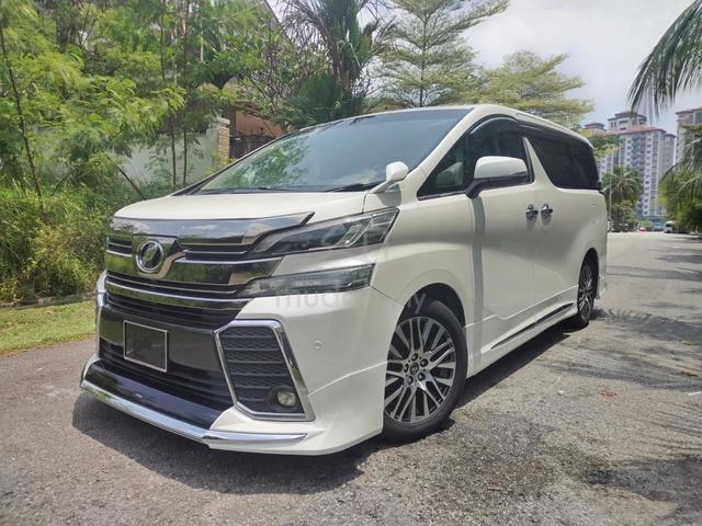 2017 Toyota Vellfire 2.5 ZG (A) 3 YEAR WARRANTY A - 1