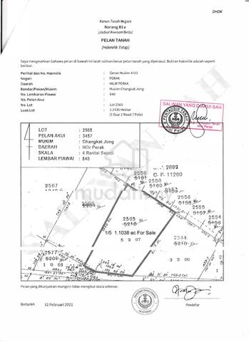 Agricultural to Bunglo or Semi-D 1