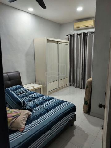 Megah Ria Double Storey Full Loan Unit Fully Furnished @ Jln Jelatang 1