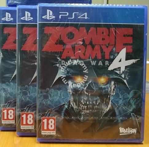 New Sealed Ps4 Ps5 Game Zombie Army 4 Dead War Games Consoles For Sale In Others Perak