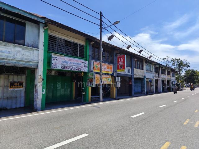 2 storey shoplot Jalan Besar Jawi Sungai Bakap main road 1