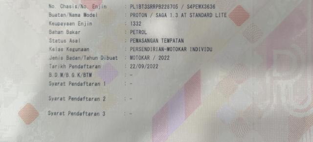 Proton SAGA 1.3 STANDARD (A) 19K+ Mileage Like New - 5