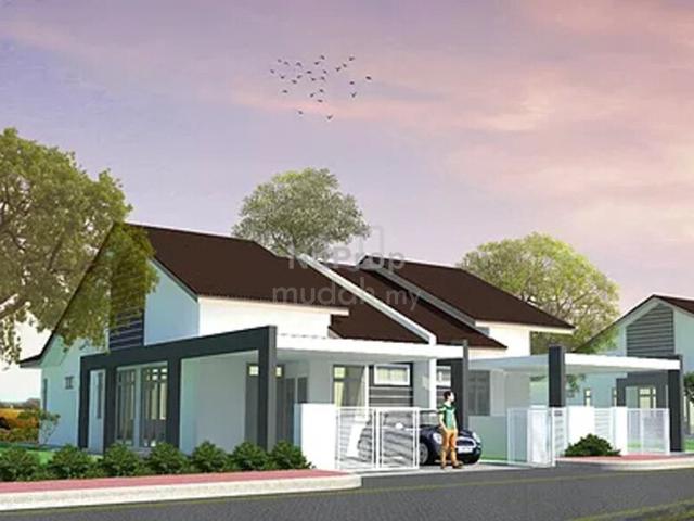 Near Lekas Highway [ Seremban New Single Storey Terrace ] Freehold 1