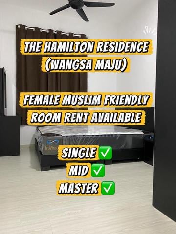 Hamilton Wangsa Maju | 5 Mins Walk to Sri Rampai LRT | Fully Furnished 1