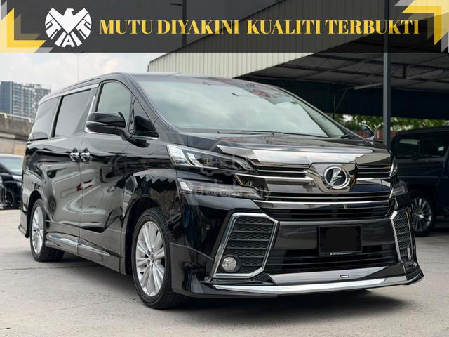 MILEAGE 76K 2015 Toyota VELLFIRE 2.5 ZA (A) - 1