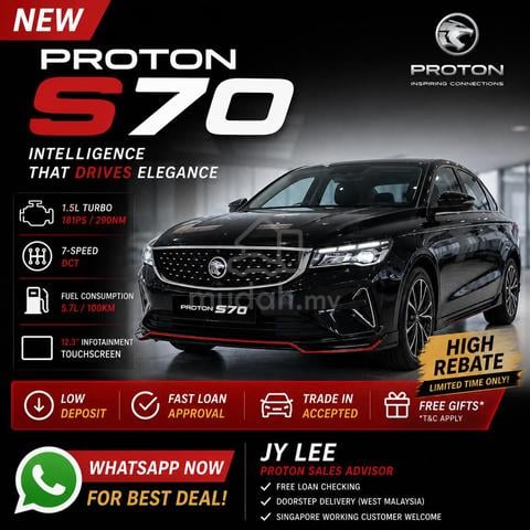 S70 Cash Rebate Dan Trade In Tertinggi FAST STOCK - 1