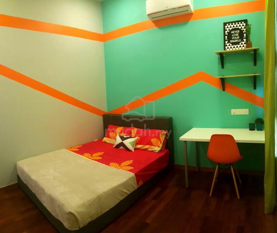 Master Bedroom @ Eco Botanic, Uni Southampton, Reading, Newcastle Msia 1