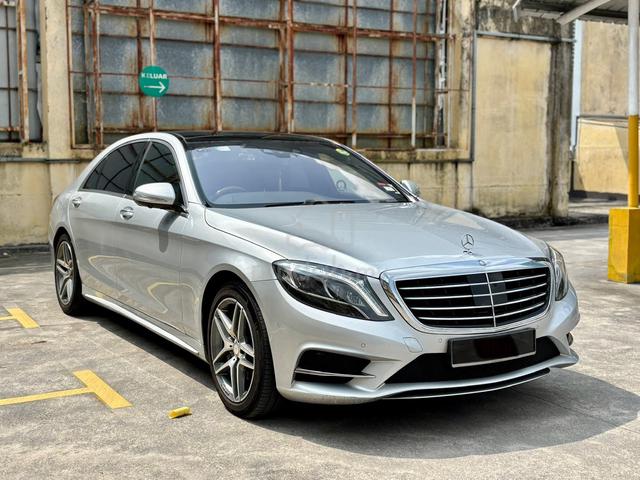 2017Mercedes SCLASS 3.5 400L HYBRID BROWN INTERIOR - 1