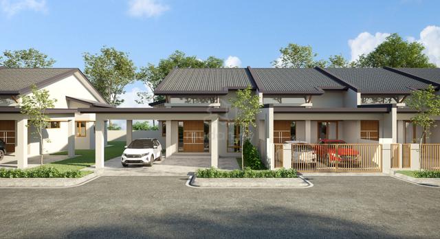 10th Mile Landeh Terrace Modern Setingkat 1