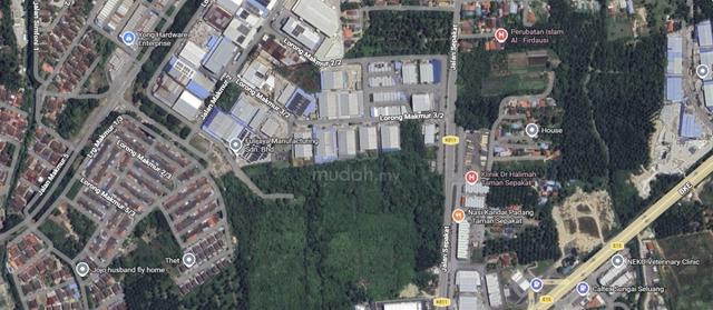 Lunas Kulim Lorong Makmur Industrial Tanah Land 居林工业地出租马币六千元五百令吉 1
