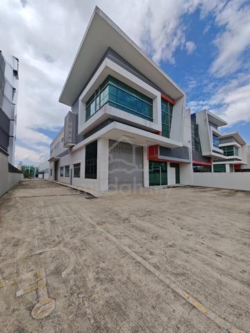 Desa Cemerlang Semi D Medium Industrial Factory Rent Johor Bahru 1