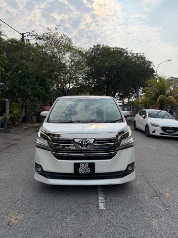2017 UMW Toyota Vellfire 2.5 Malaysia Specs - 1