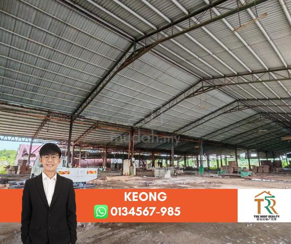 Sandakan Jalan Sibuga | Industrial Land With Warehouse | For Sale 1