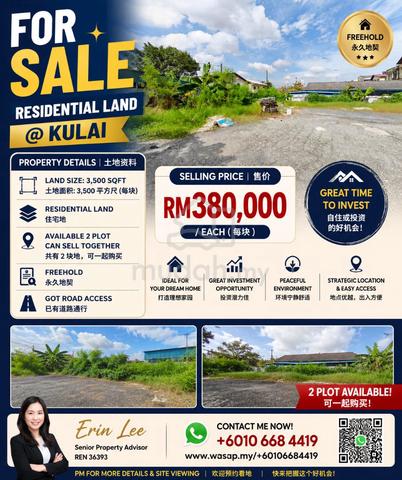 Residential Land Kulai Johor Great Investment Opportunity 1