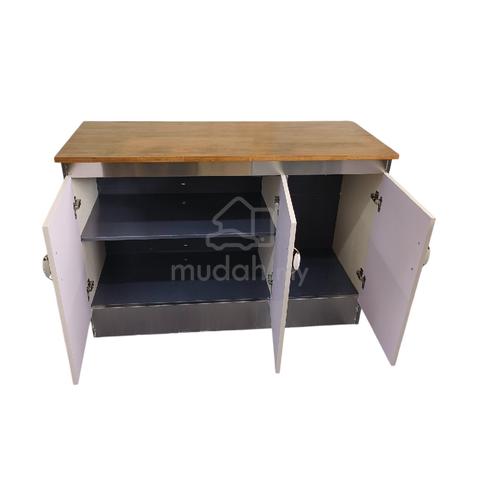 Kitchen Cabinet with Solid Wood Top/Kitchen Island - photo 3 of 3