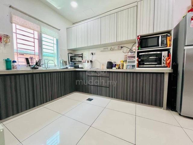 FULLY RENOV🔥Teres Taman Pauh Jaya Permatang Pauh😱UNIT SEGAKK❗❗🔥 1