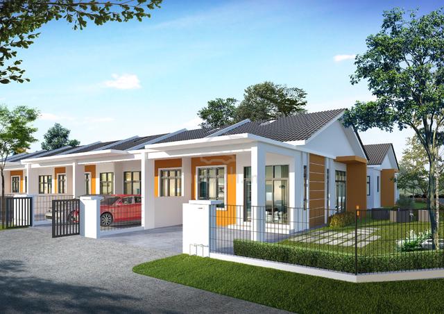 Rumah Teres Setingkat di Kamunting 1